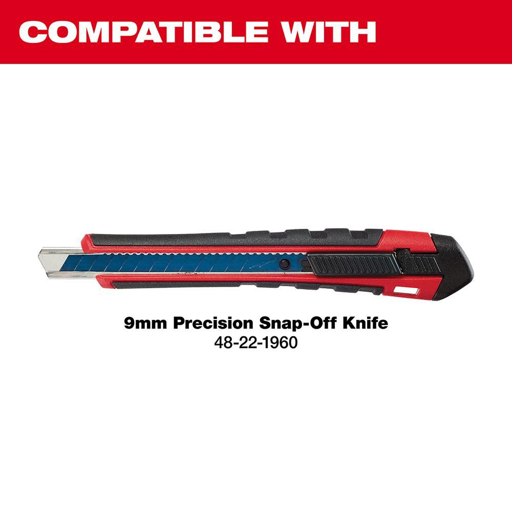 9mm Precision Snap Blade 10PK 48-22-9109