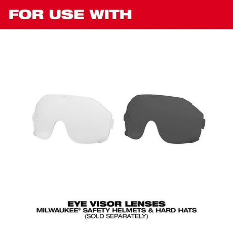 BOLT Eye Visor Mount Replacement Helmet & Hard Hat 48-73-1458