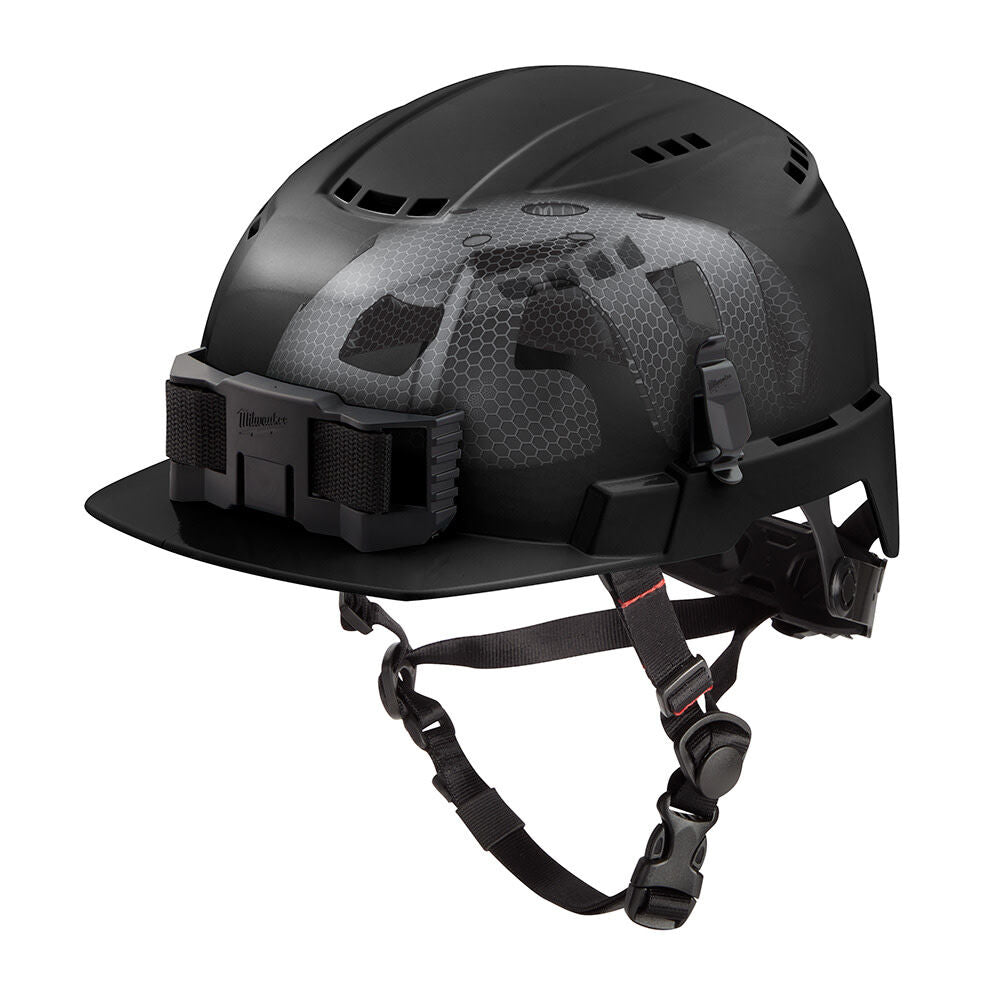 BOLT Front Brim Vented Safety Helmet with IMPACT ARMOR Liner (USA) - Type 2, Class C 48-73-1364M910