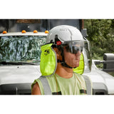 BOLT Full Face Shield Clear Dual Coat Lens Compatible with Safety Helmets & Hard Hats 48-73-1420