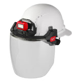 BOLT Full Face Shield Clear Dual Coat Lens Compatible with Safety Helmets & Hard Hats 48-73-1420