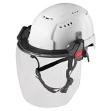 BOLT Full Face Shield Clear Dual Coat Lens Compatible with Safety Helmets & Hard Hats 48-73-1420