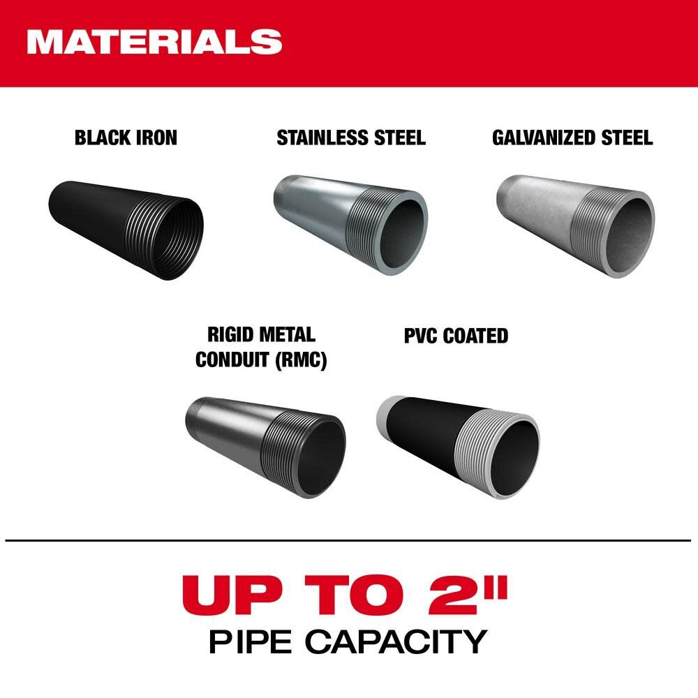 BSPT Pipe Threading Die Head with Micro-Adjust 49-16-5103