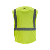 Class 2 High Visibility Mesh Safety Vest 48-73-5111M910