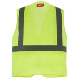 Class 2 High Visibility Yellow Mesh One Pocket Safety Vest - S/M 48-73-2241M910