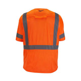 Class 3 High Visibility Orange Safety Vest - 4XL/5XL 48-73-5148