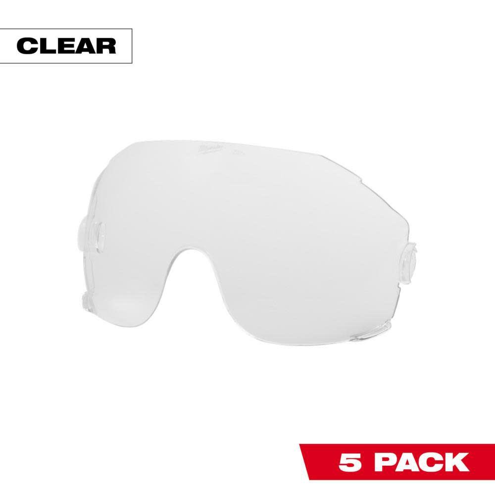 Clear Eye Visor Replacement Lenses 5pk 48-73-1450