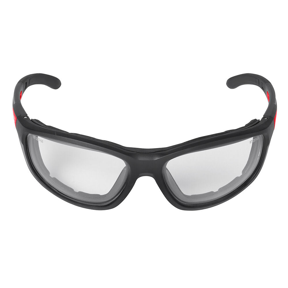 Clear High Performance Safety Glasses with Gasket 48-73-2040