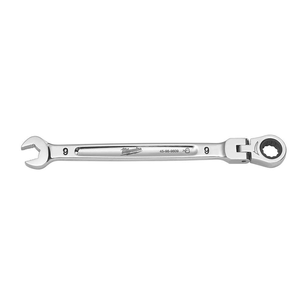 Combination Wrench Flex Head Ratcheting 9mm 45-96-9609