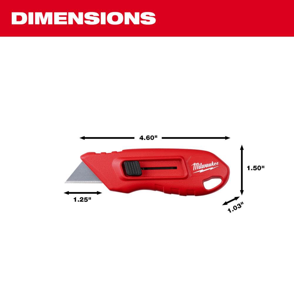 Compact Side Slide Utility Knife 48-22-1516