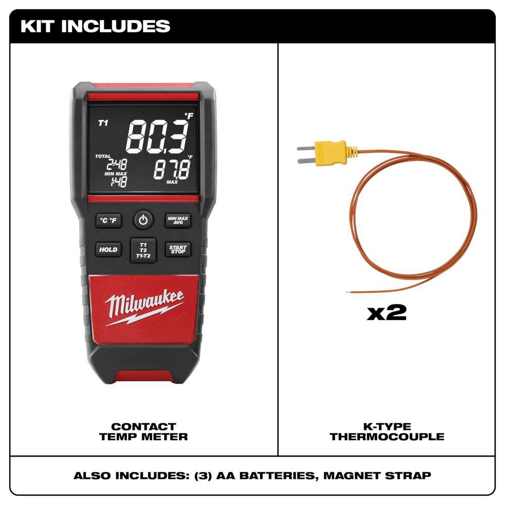 Contact Temp Meter 2270-20