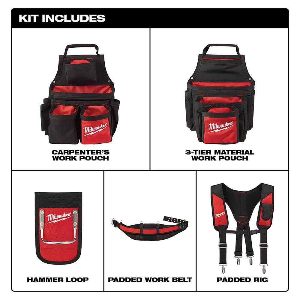 Contractor Work Belt with Suspension Rig 48-22-8120