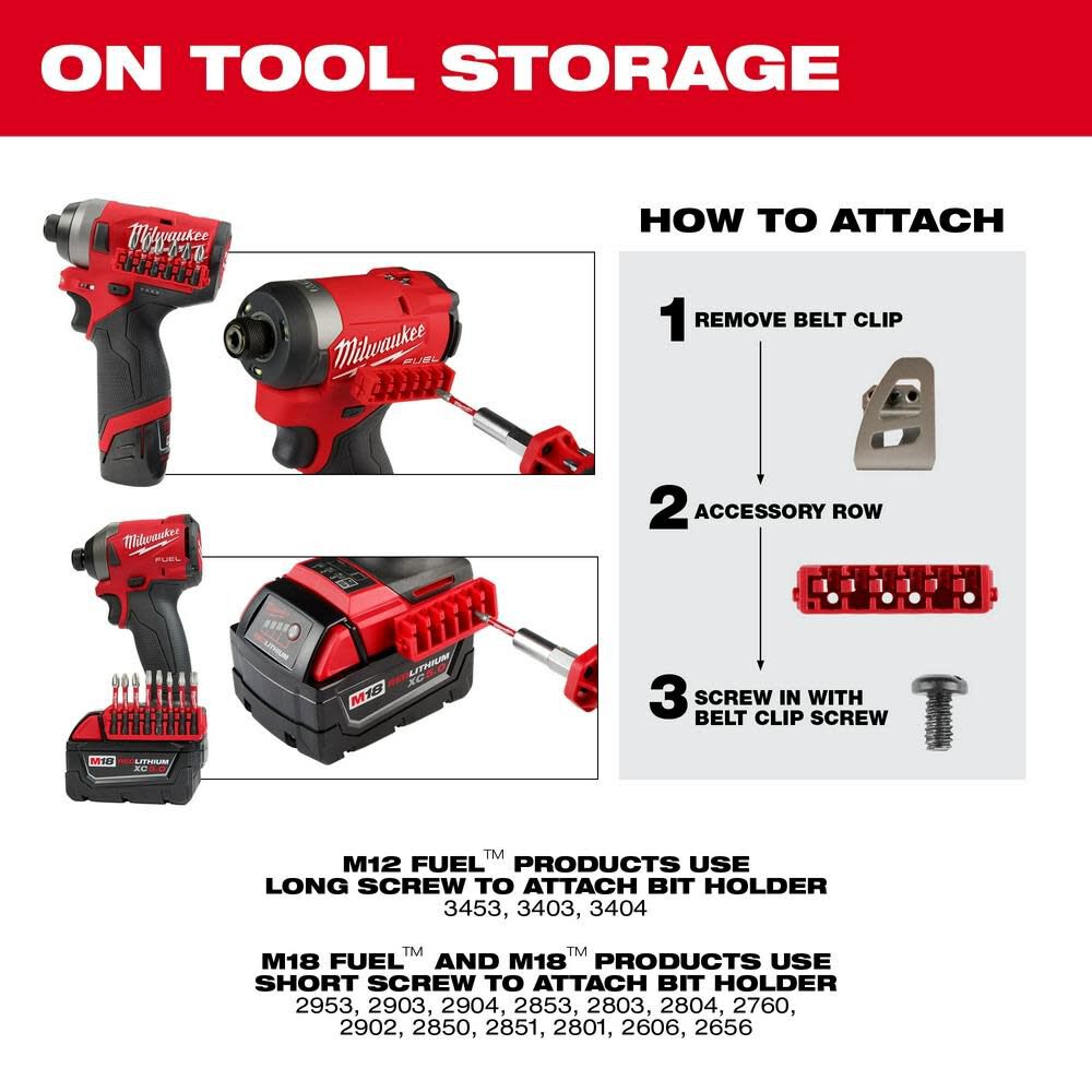 Customizable Large Case for Impact Driver Accessories 48-32-9922