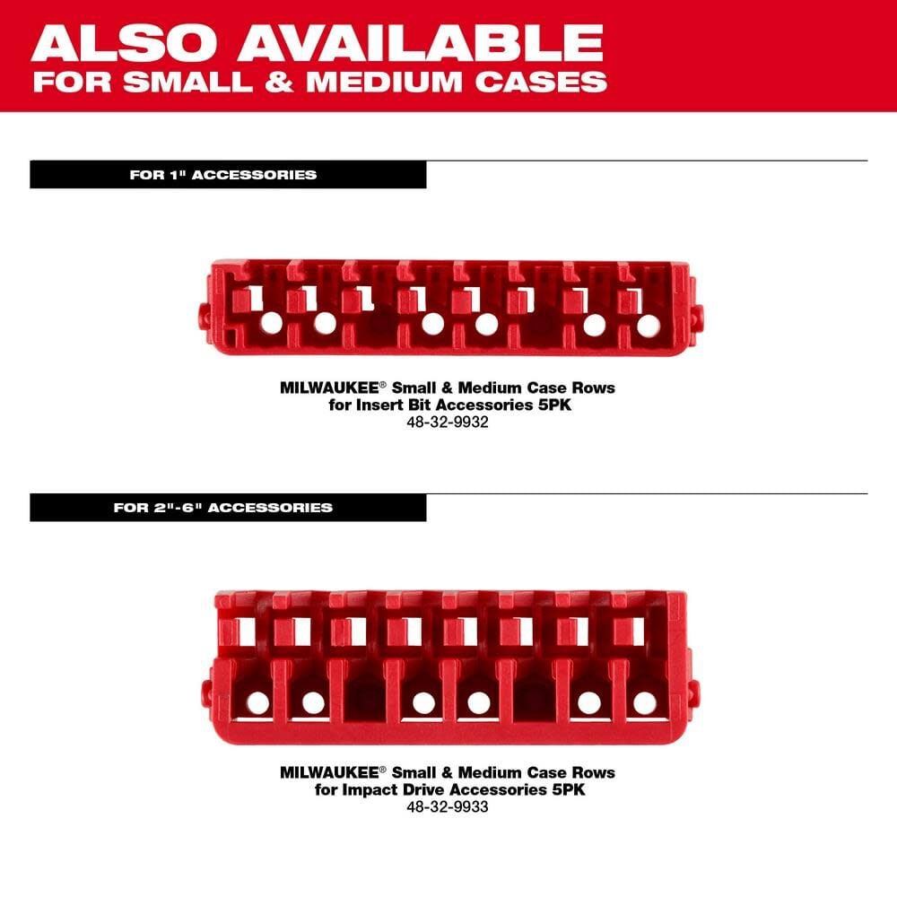 Customizable Small Case for Impact Driver Accessories 48-32-9920