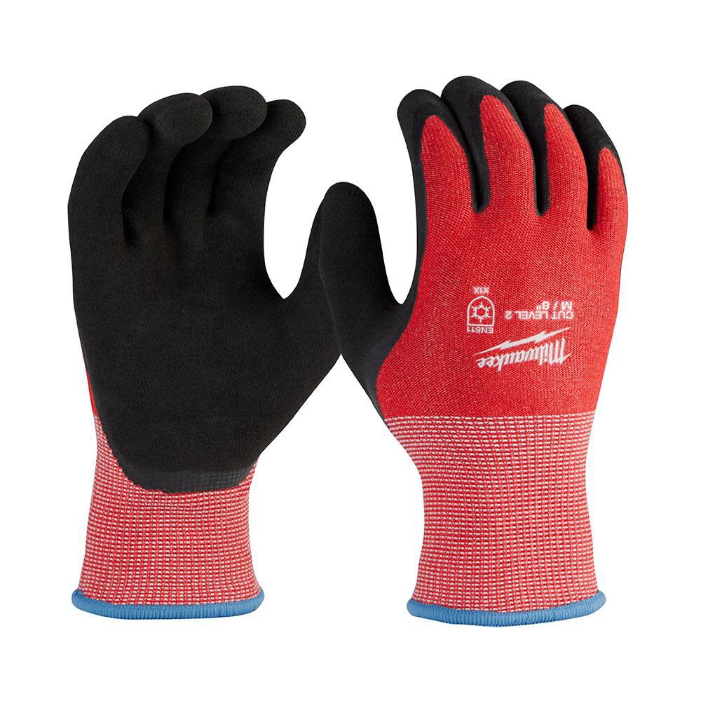 Cut Level 2 Winter Dipped Gloves Medium 12pk 48-73-7921B3