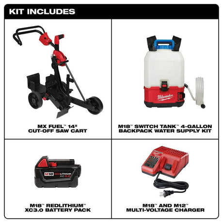 Cut-Off Saw Cart Kit 3105