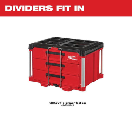 Drawer Dividers for PACKOUT 3-Drawer Tool Box 48-22-8473
