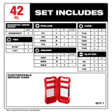 Driver Bit 42 Piece Set 48-32-1554