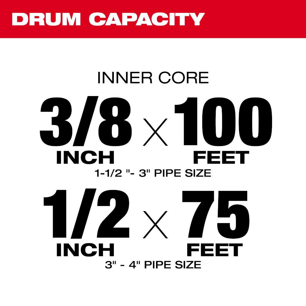 Drum with Anchor Cable for M18 Drum Machine 47-53-2817