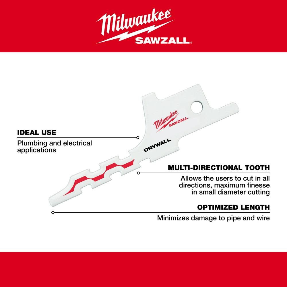 Drywall Sawzall Blade 48-00-1640