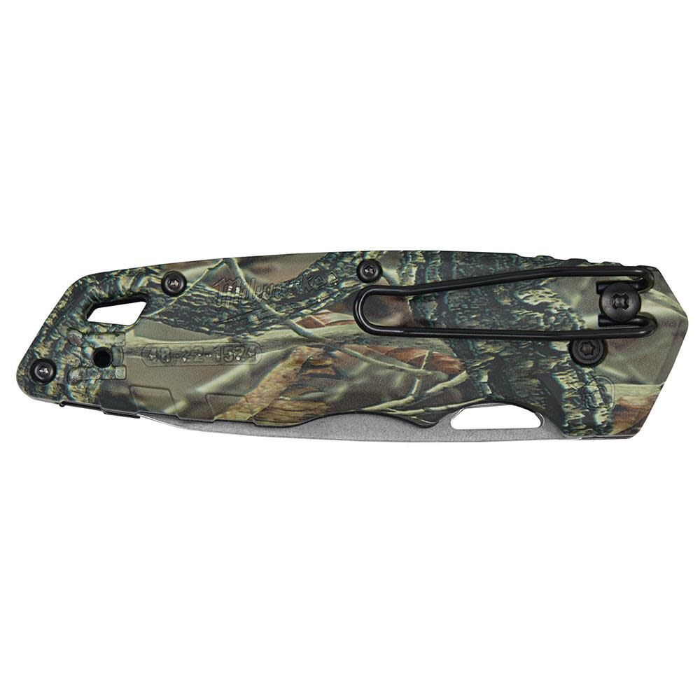 FASTBACK Camo Folding Knife 48-22-1524