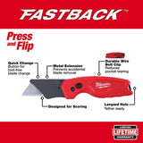 FASTBACK Compact Folding Utility Knife 48-22-1500