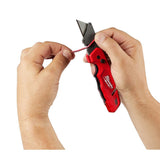 FASTBACK Folding Utility Knife with Blade Storage 48-22-1502