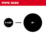 Grease Penetrating Head for 5/16inch Chain Snake Cable 48-53-3028