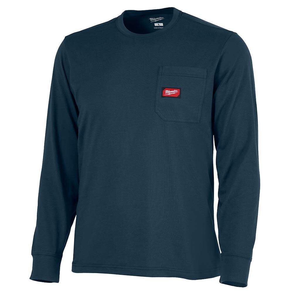 GRIDIRON Pocket T-Shirt Long Sleeve 606B-SM910