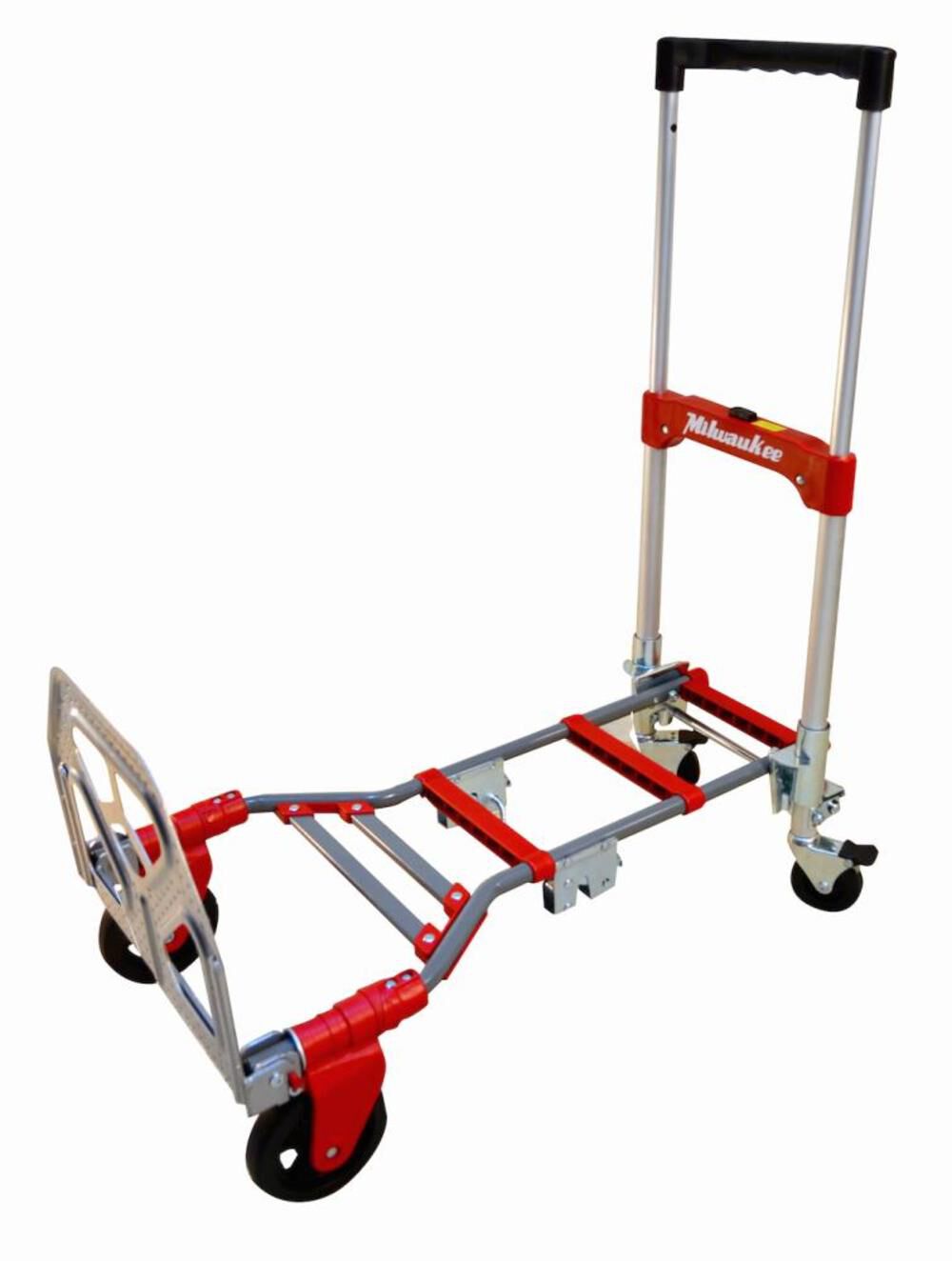 2 in 1 Fold Up Convertible Hand Truck with Telescoping Handle 73333