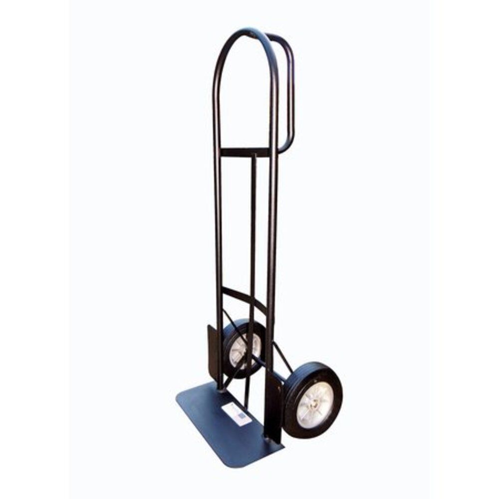 D-Handle Hand Truck with 18 In. Toe Plate & 10 In. Solid Wheels 37029