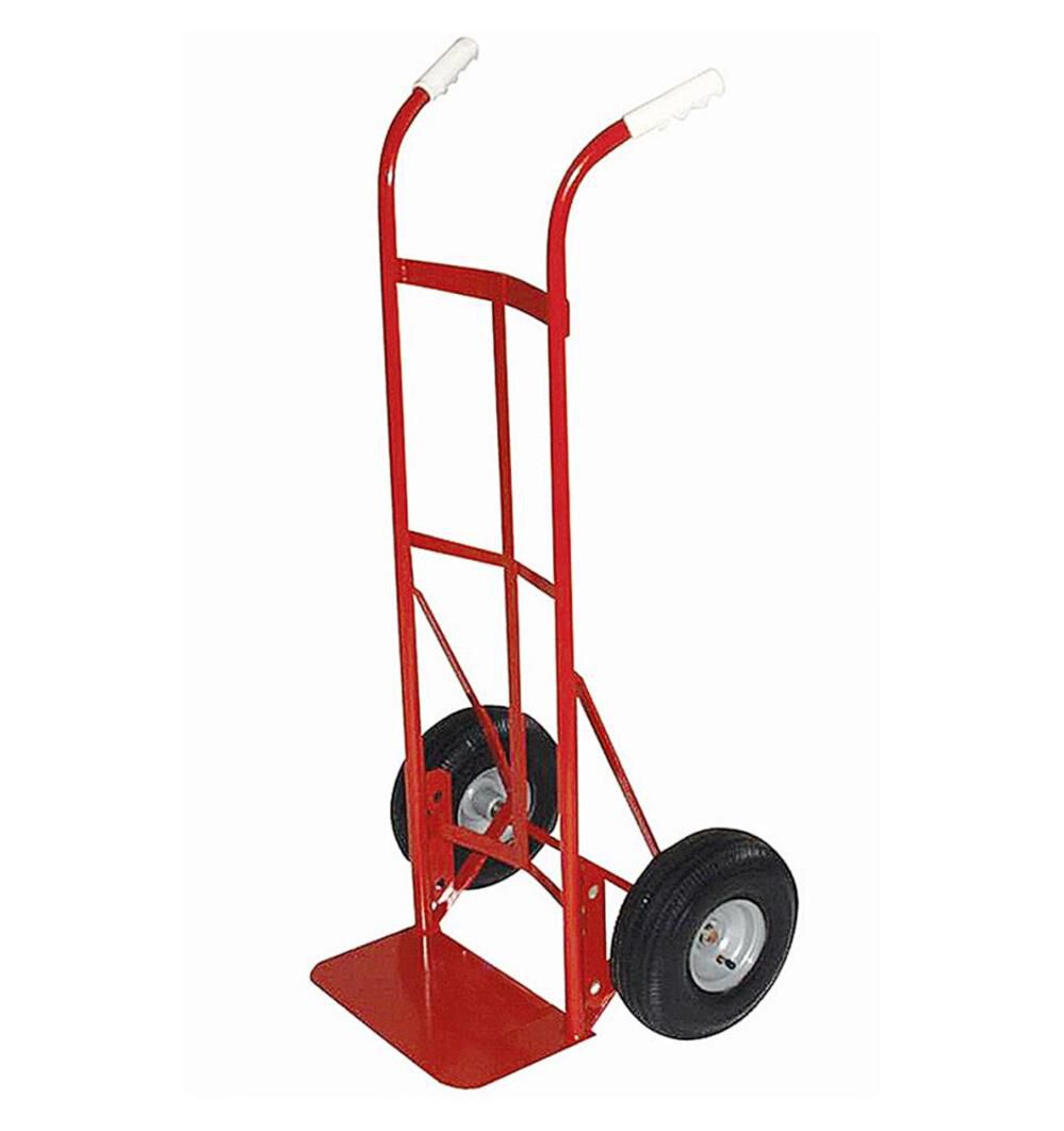 Dual Handle Hand Truck with Pneumatic Wheels 40135