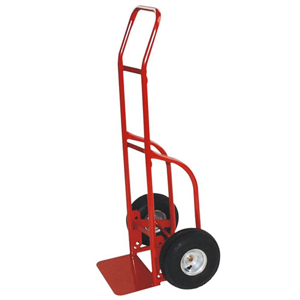 Flow Back Hand Truck with Pneumatic Wheels 49112