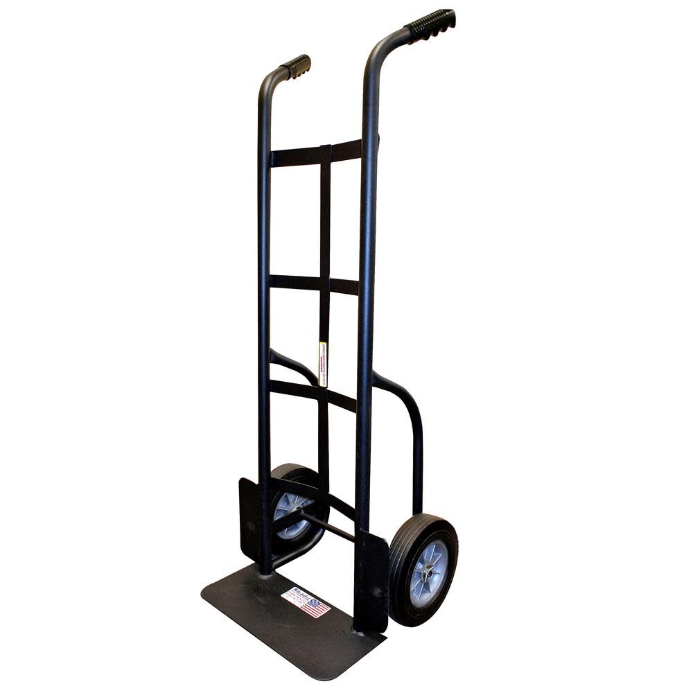 Heavy Duty Dual Handle Hand Truck with 10 In. Solid Wheels 60138