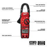 Heavy-Duty True-RMS 400 Amp Electrical Clamp Meter 2235-20