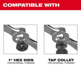 Hex-LOK 2-in-1 Tap and Die Threading Handle & Tap Collet 49-57-5003