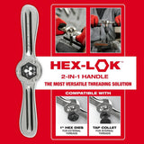 Hex-LOK 2-in-1 Tap and Die Threading Handle & Tap Collet 49-57-5003