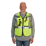 High Vis Safety Vest Cdlass 2 Breakaway AR/FR Cat 2 48-73-5311M910