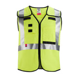 High Vis Safety Vest Cdlass 2 Breakaway AR/FR Cat 2 48-73-5311M910