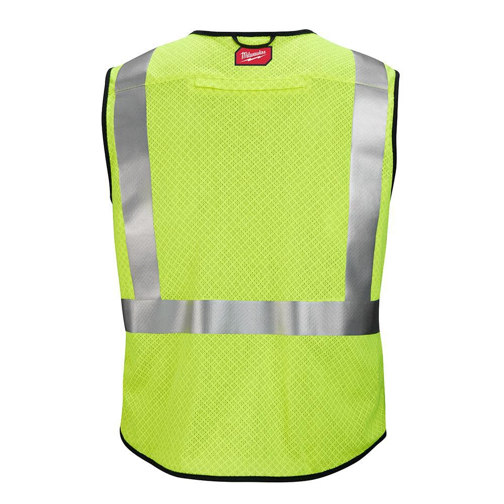 High Vis Safety Vest Class 2 Mesh AR/FR Cat 1 48-73-5201M910