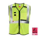 High Vis Safety Vest Class 2 Mesh AR/FR Cat 1 48-73-5201M910