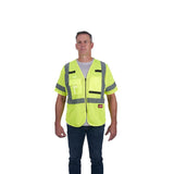 High Vis Safety Vest Class 3 Mesh 48-73-5131M910