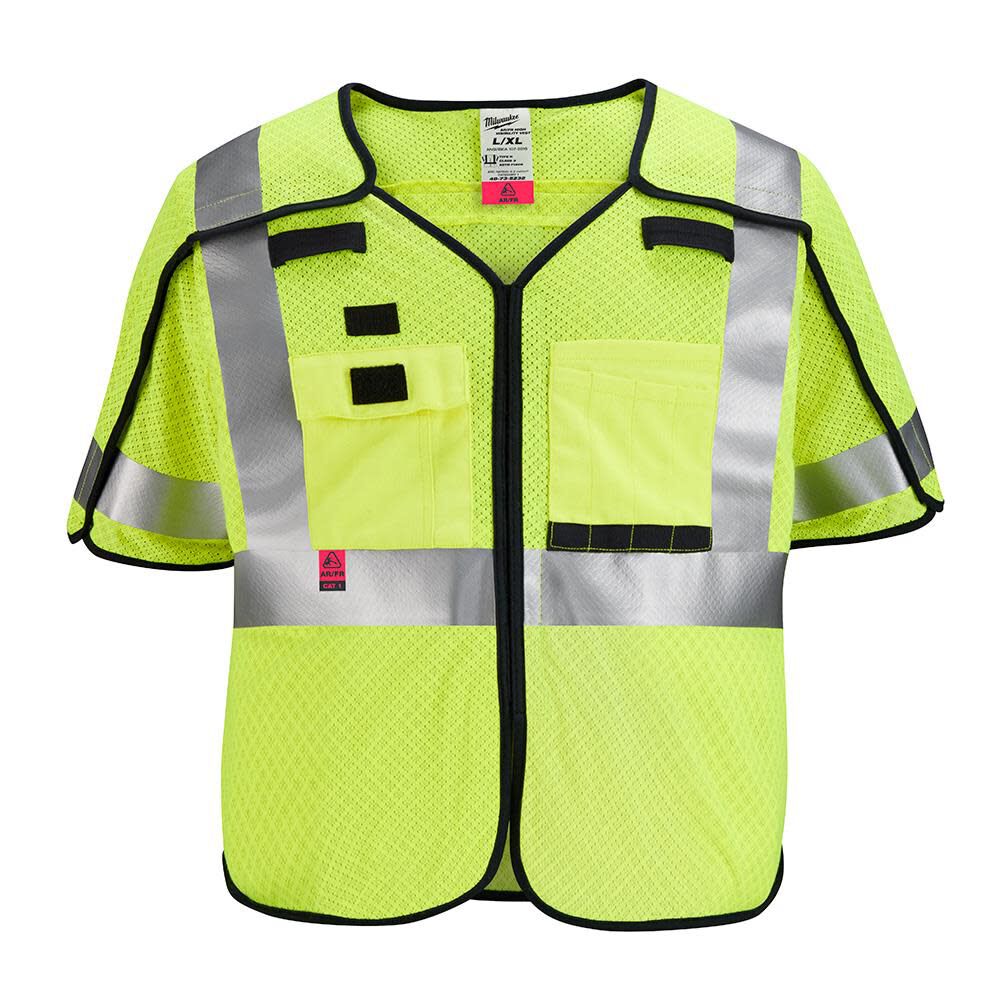 Safety Vest AR/FR Cat 1 Class 3 Breakaway 48-73-5231