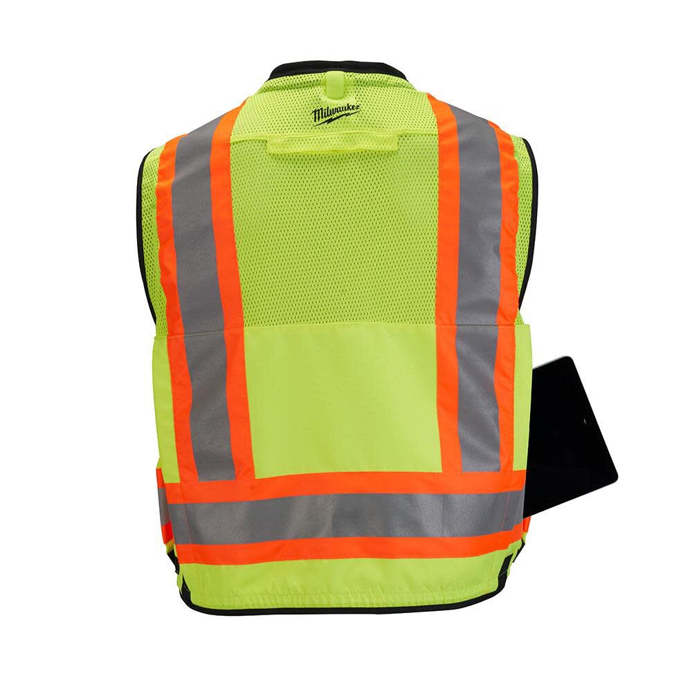 High Vis Surveyors Safety Vest Class 2 48-73-5161M910