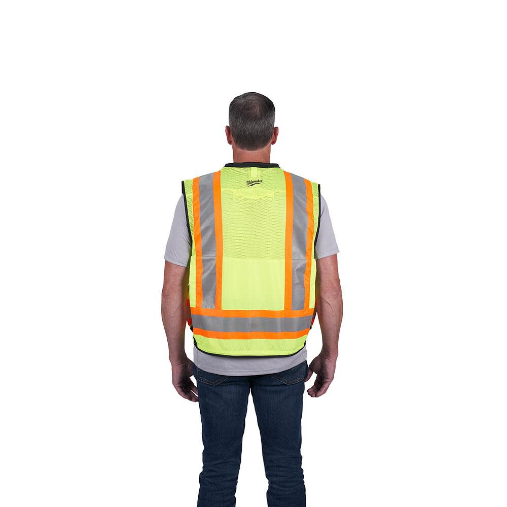 High Vis Surveyors Safety Vest Class 2 48-73-5161M910