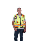 High Vis Surveyors Safety Vest Class 2 48-73-5161M910