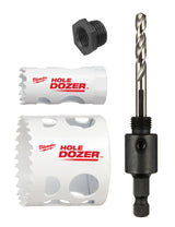 HOLE DOZER Door Lock Hole Saw Kit 49-22-4063