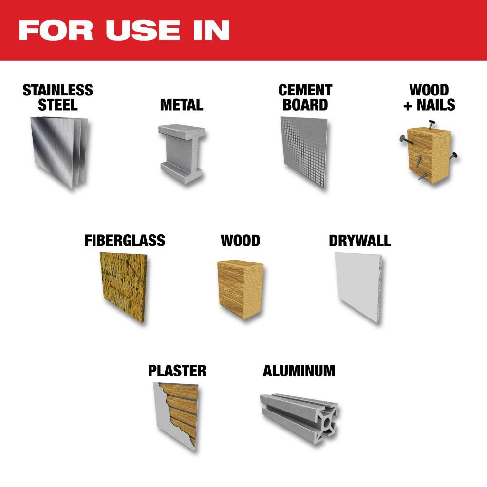 HOLE DOZER with Carbide Teeth Hole Saw Kit 15pc 49-22-3097