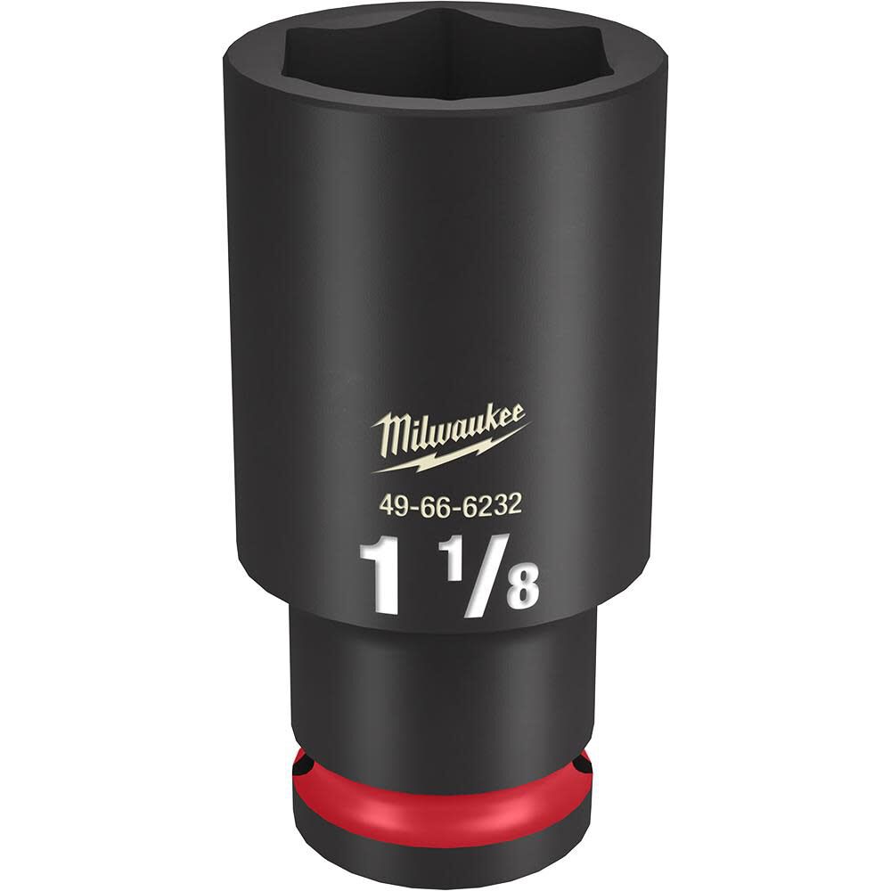 Impact Socket 1/2in Drive 1 1/8in Deep 6 Point 49-66-6232