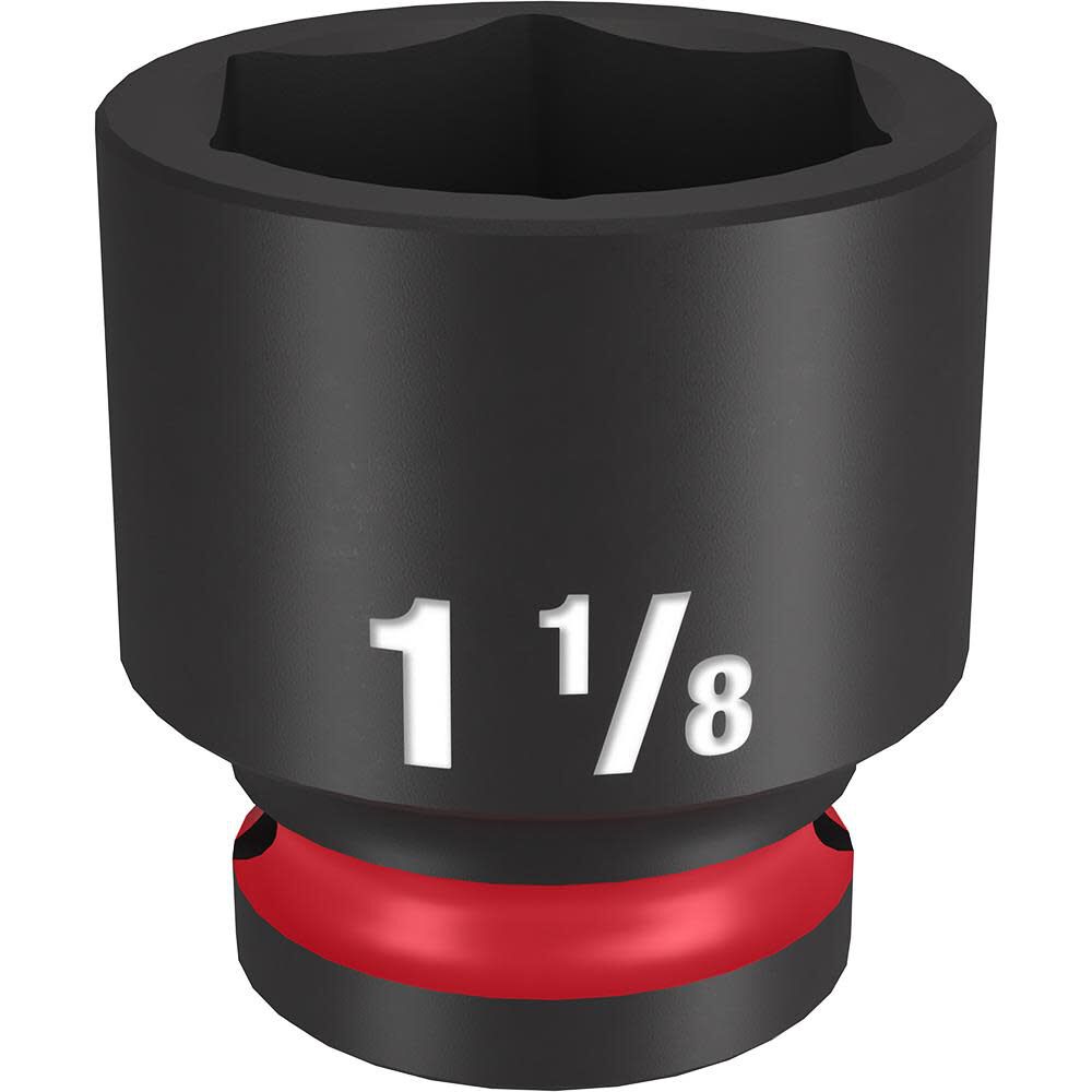 Impact Socket 1/2in Drive 1 1/8in Standard 6 Point 49-66-6212